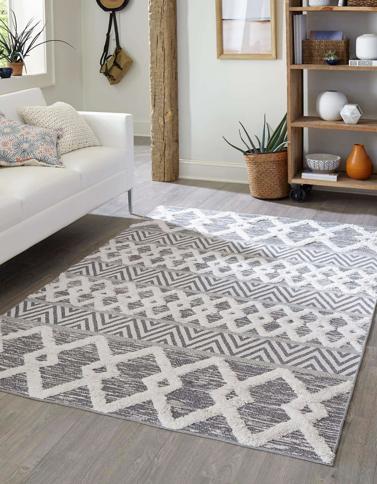 Rechteck Teppich Sabrina Soto Casa in Grau von Hadorn™ - Lifestyle Image