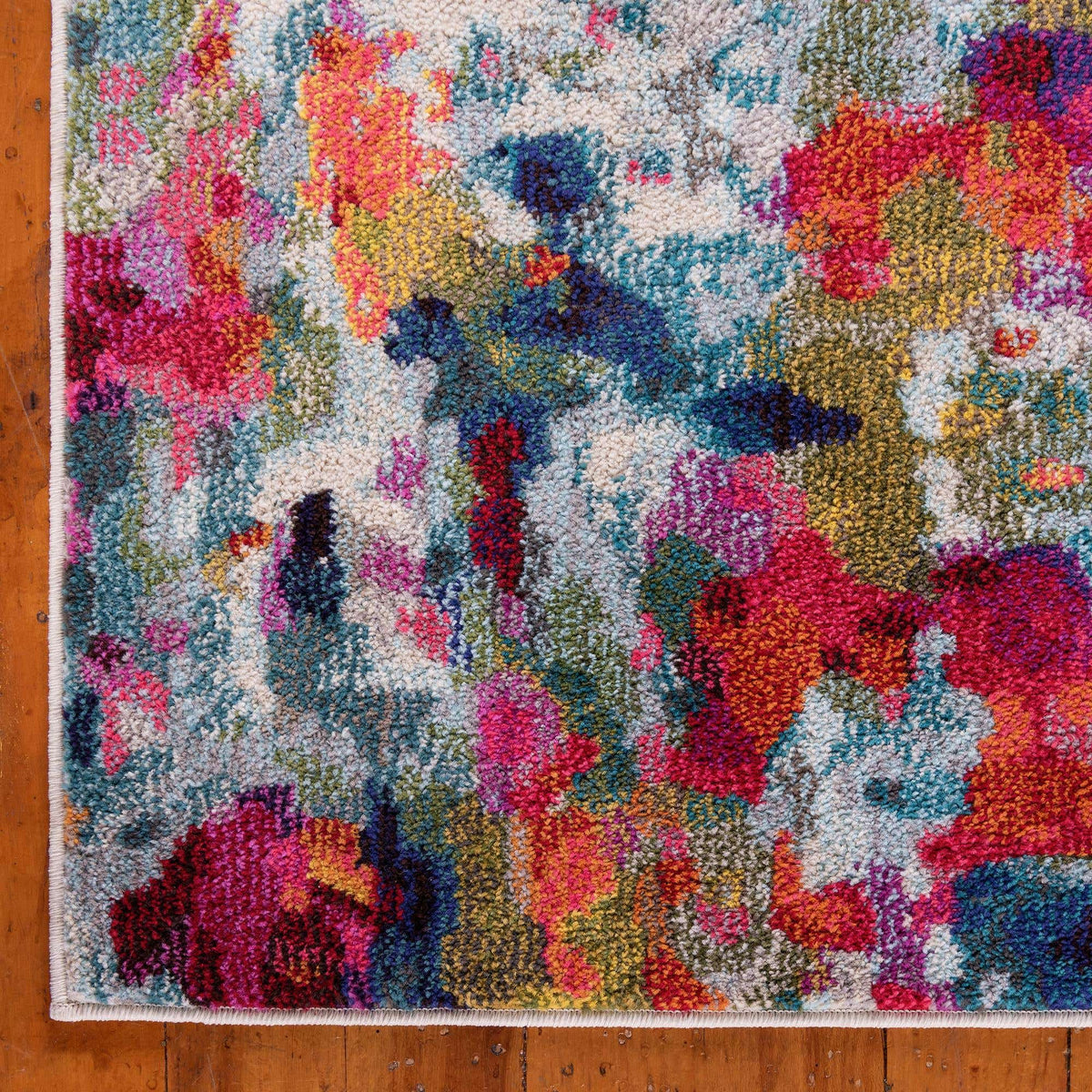 Quadratisch Teppich Spectrum in Mehrfarbig von Hadorn™ - Lifestyle Image