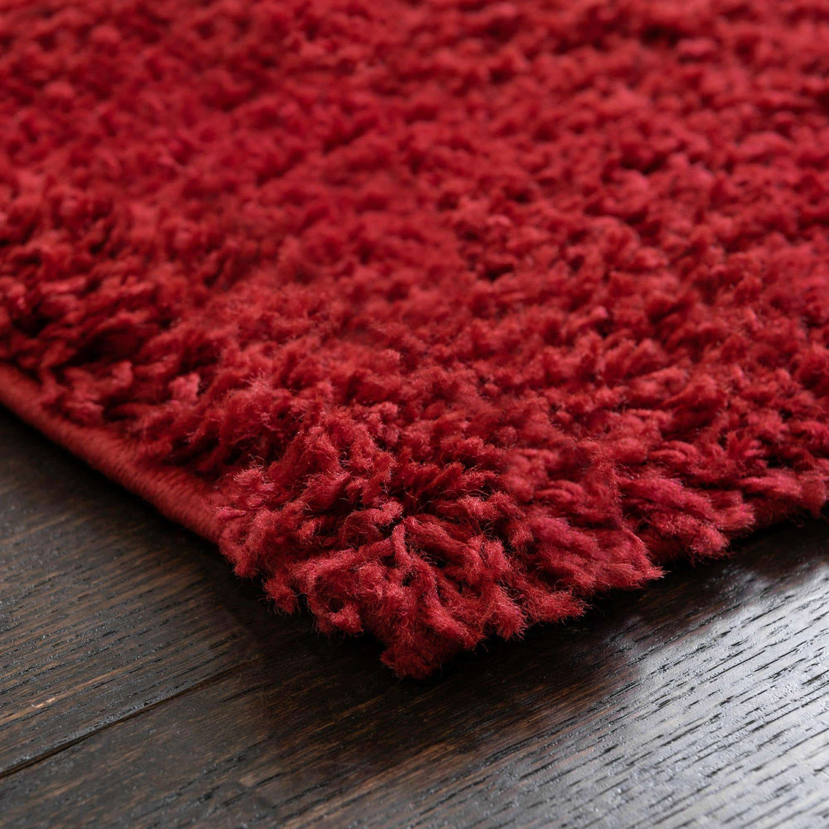 Rechteck Hochflorteppich Everyday Shag in Rot von Hadorn™ - Lifestyle Image