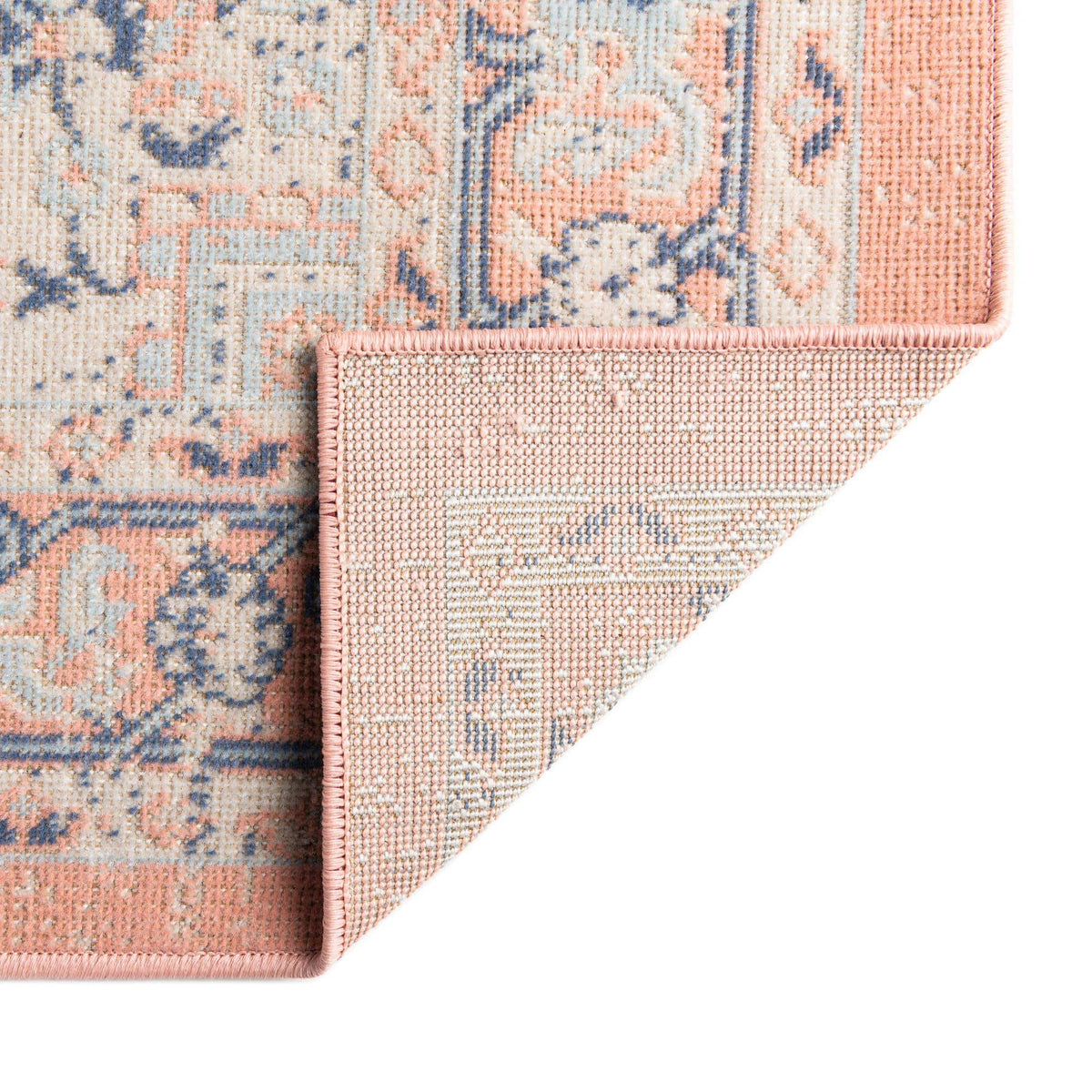 Rechteck Teppich Whitney in Powder Rosa von Hadorn™ - Lifestyle Image