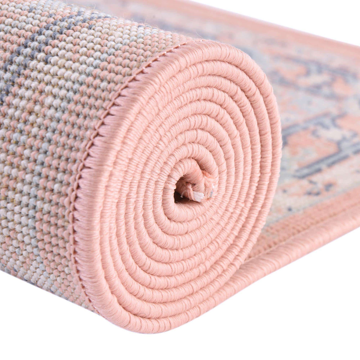 Rechteck Teppich Whitney in Powder Rosa von Hadorn™ - Lifestyle Image