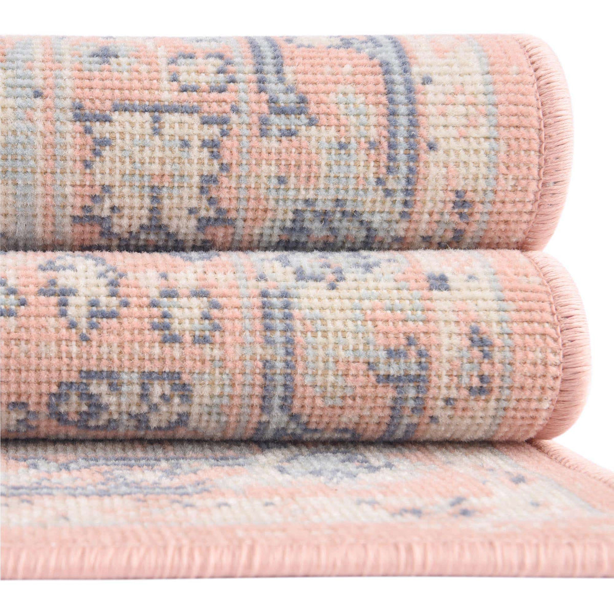 Rechteck Teppich Whitney in Powder Rosa von Hadorn™ - Lifestyle Image
