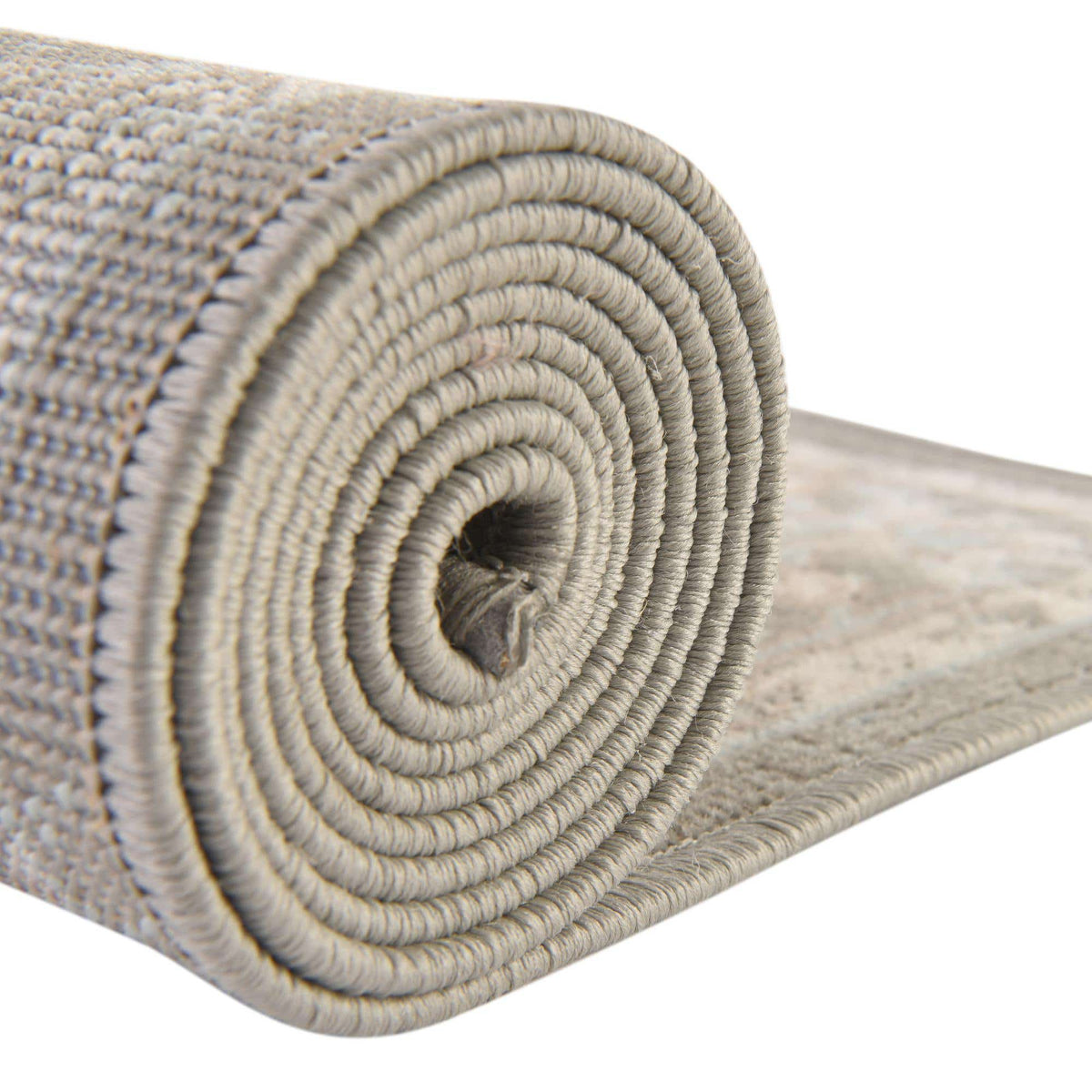 Rund Teppich Whitney in Grau von Hadorn™ - Lifestyle Image