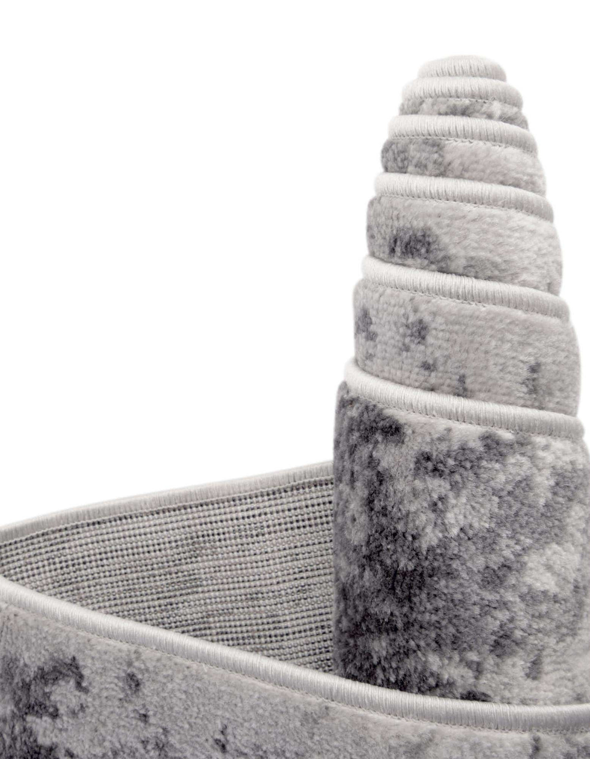 Oval Teppich Metropolis in Hellgrau von Hadorn™ - Lifestyle Image