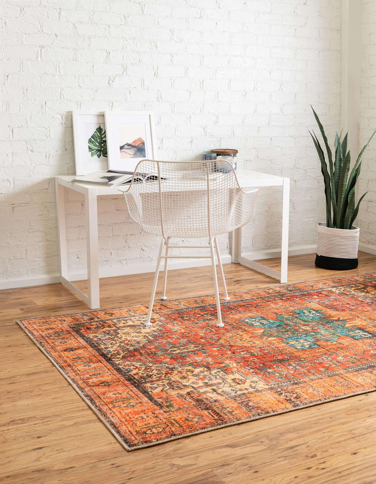 Rechteck Teppich Timeless in Rot von Hadorn™ - Lifestyle Image