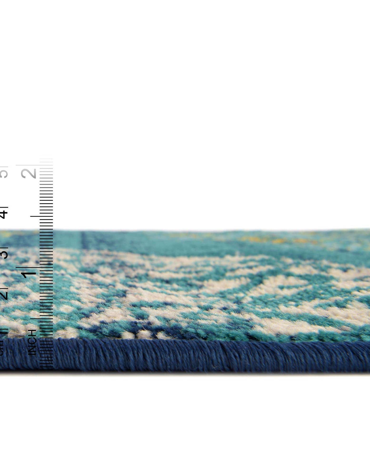 Oval Teppich Azalea in Marineblau von Hadorn™ - Lifestyle Image