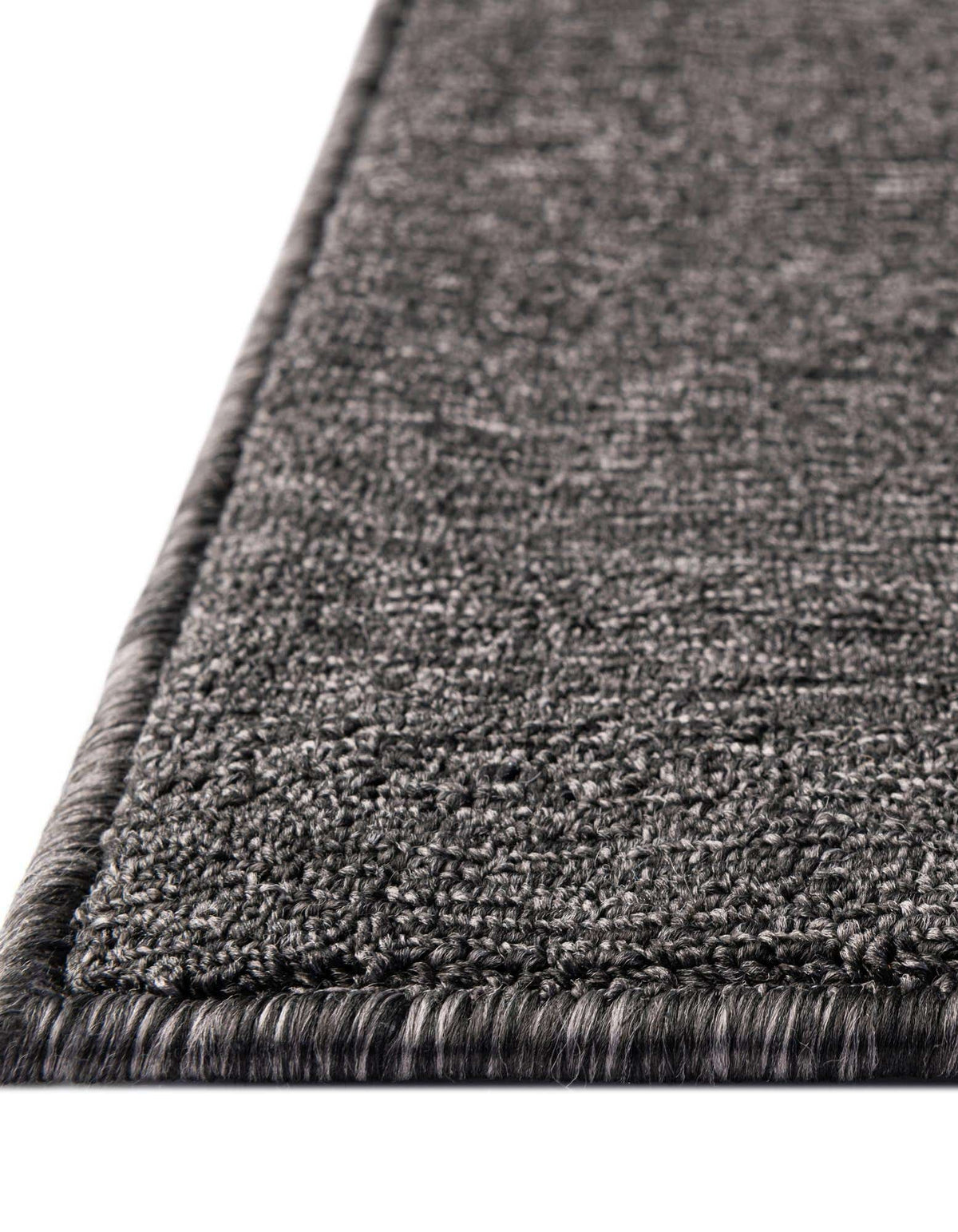 Rechteck Teppich Everyday Solid in Holzkohle von Hadorn™ - Lifestyle Image