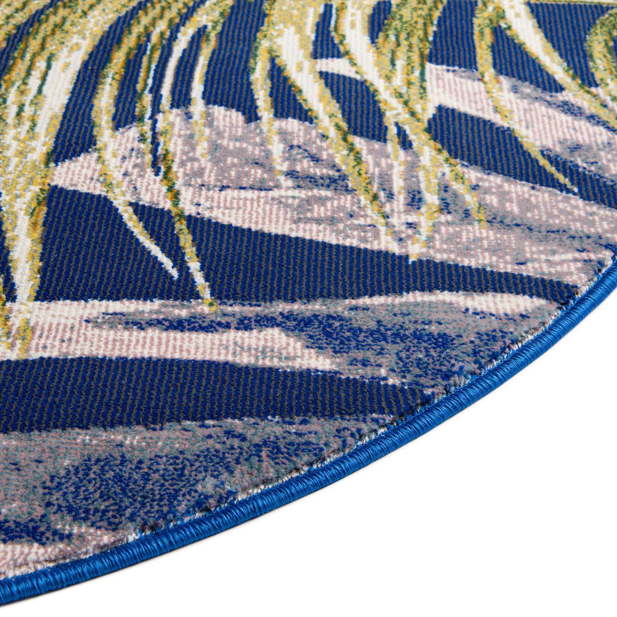 Rund Teppich Blossom in Mehrfarbig von Hadorn™ - Lifestyle Image