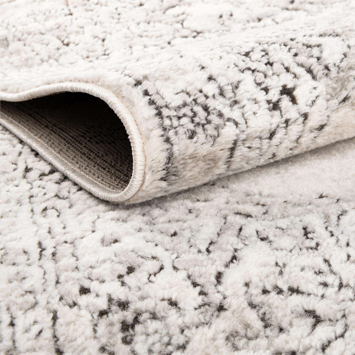 Rund Teppich Nyla in Beige von Hadorn™ - Lifestyle Image