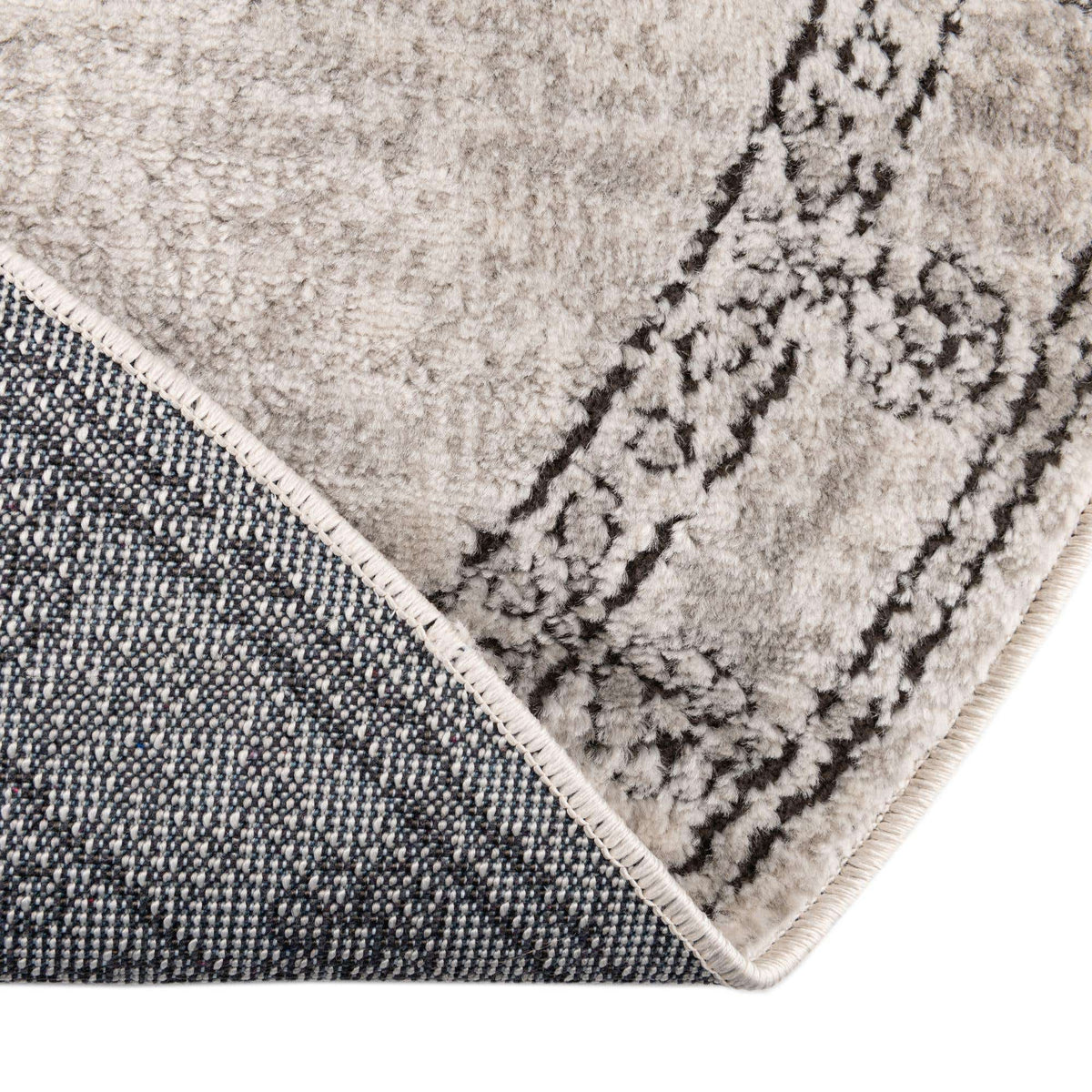 Rund Teppich Nyla in Beige von Hadorn™ - Lifestyle Image