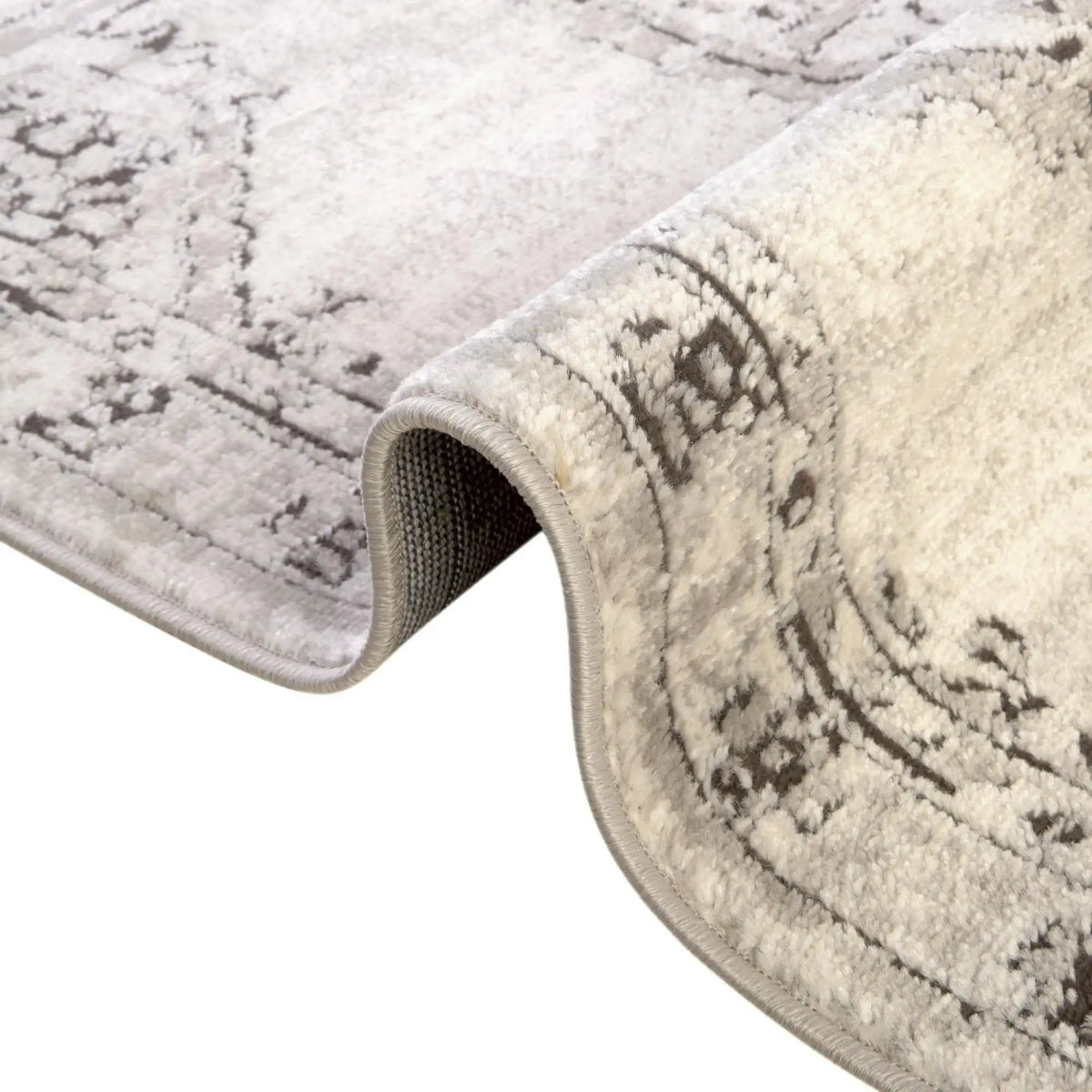 Rund Teppich Nyla in Beige von Hadorn™ - Lifestyle Image