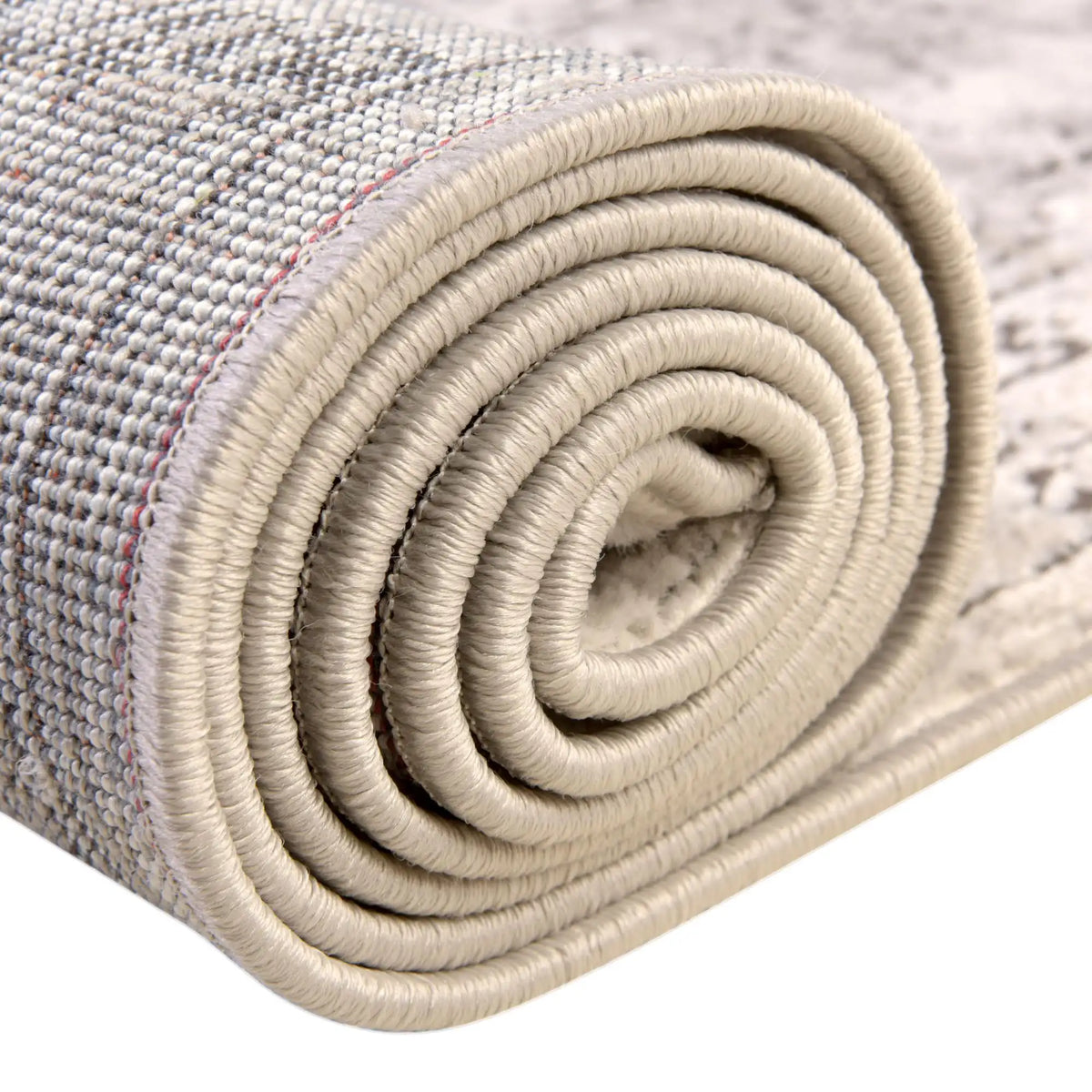 Rund Teppich Nyla in Beige von Hadorn™ - Lifestyle Image