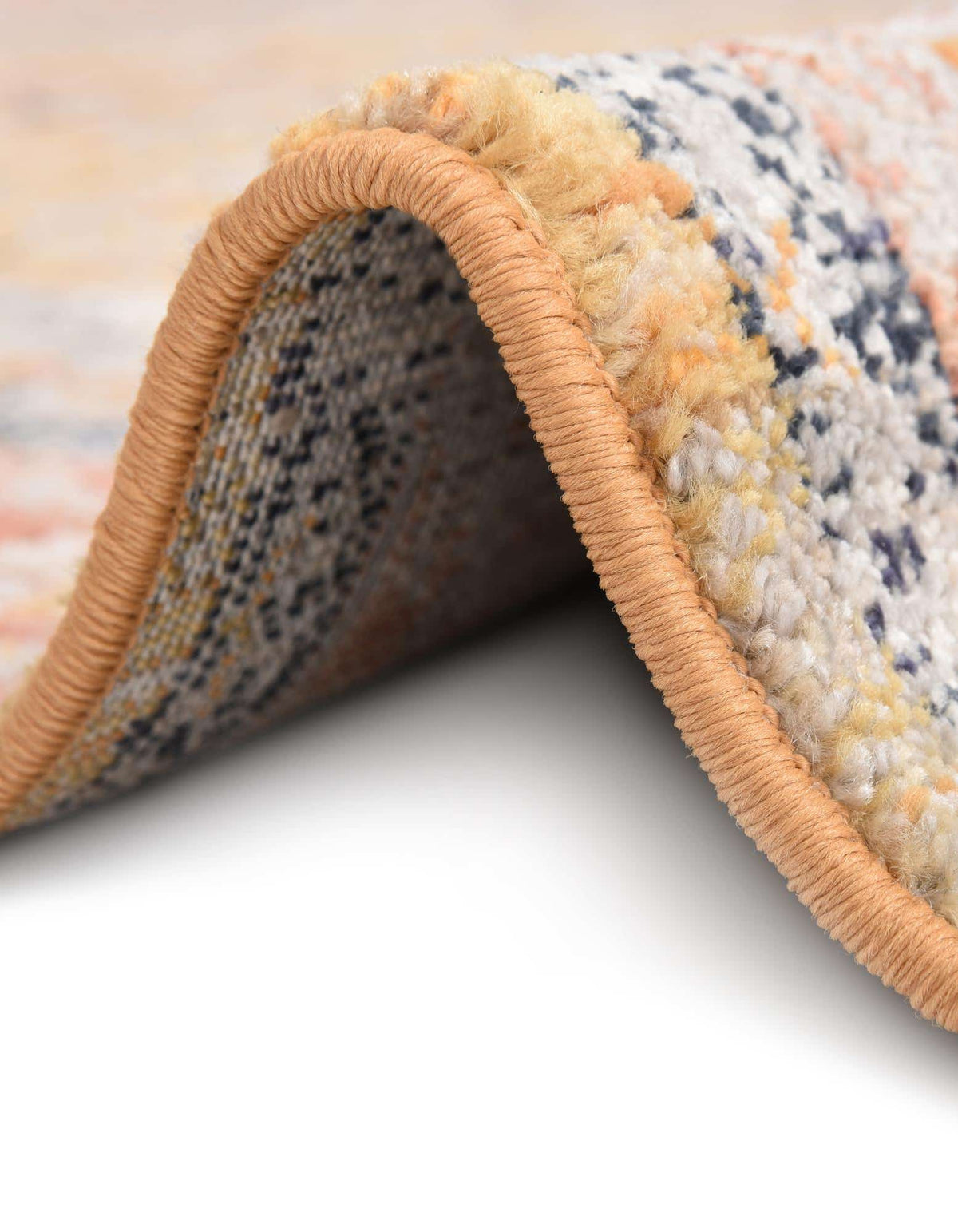 Achteck Teppich Lola in Gelb von Hadorn™ - Lifestyle Image