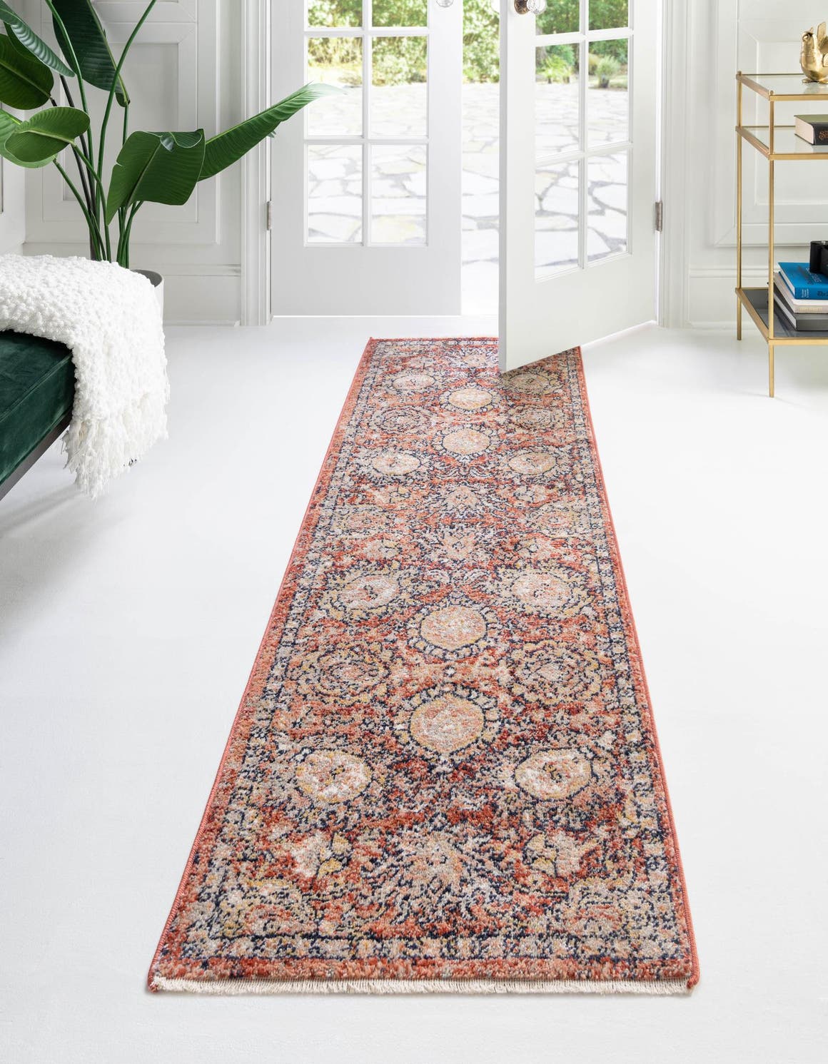 Läufer Teppich Lola in Ziegelrot von Hadorn™ - Lifestyle Image