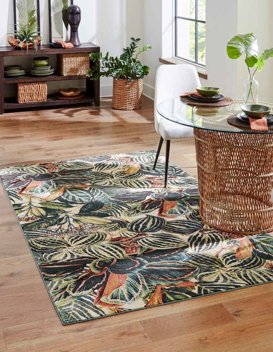 Rechteck Teppich Blossom in Mehrfarbig von Hadorn™ - Lifestyle Image