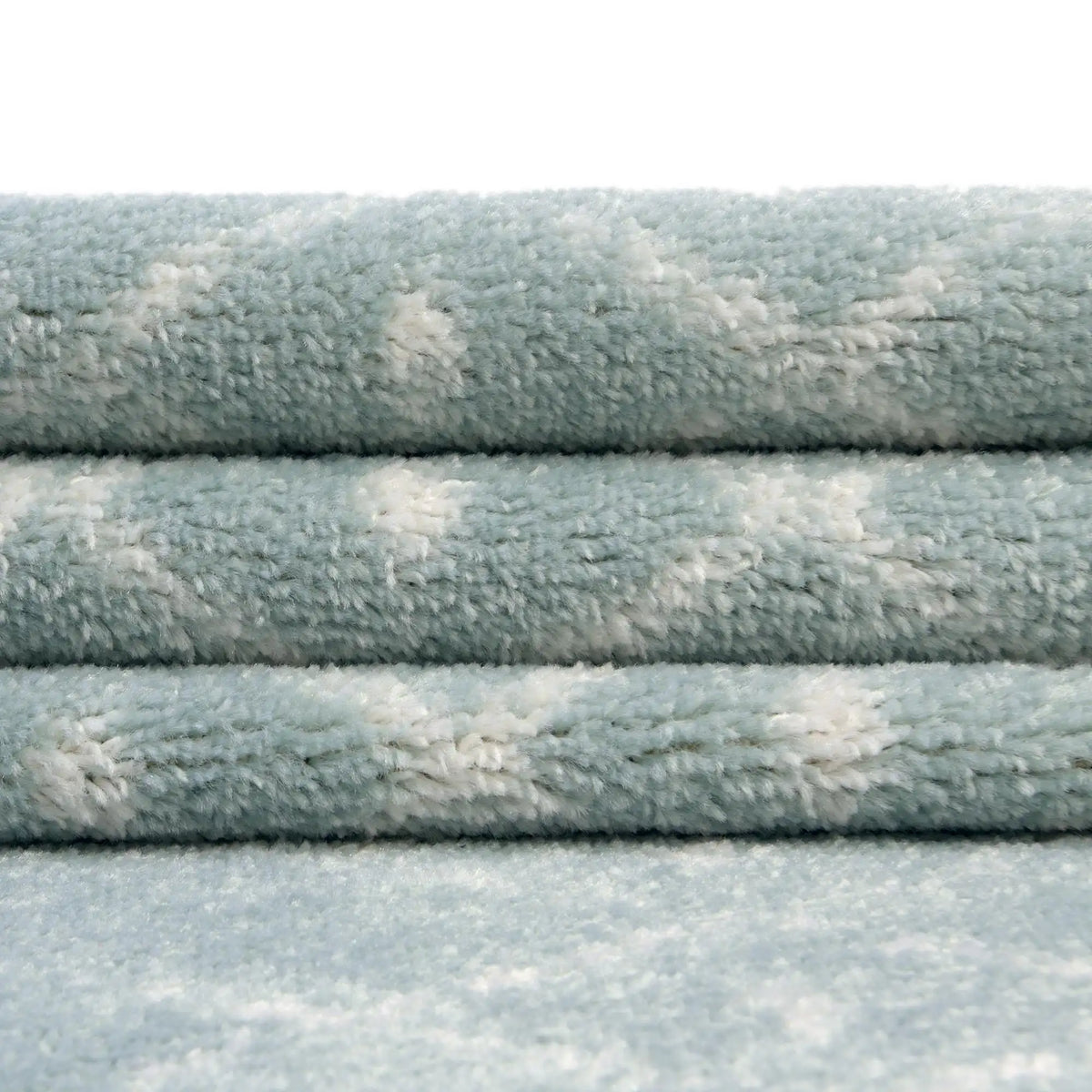 Rechteck Teppich Paxon Trellis in Aqua von Hadorn™ - Lifestyle Image