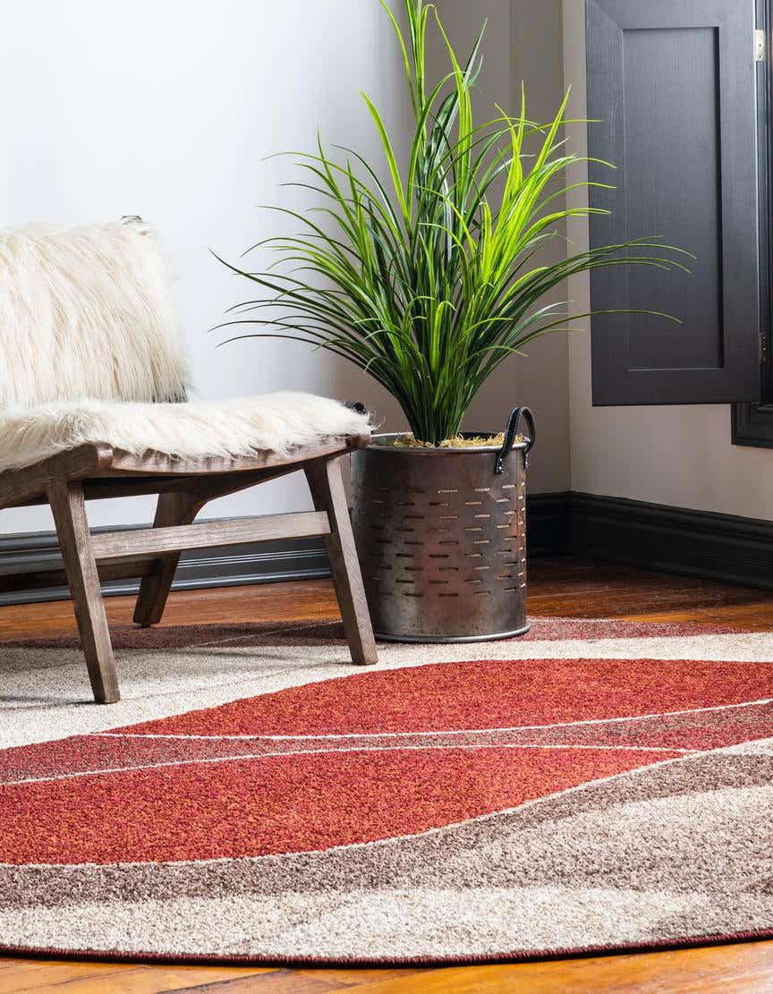 Rund Teppich Harvest in Mehrfarbig von Hadorn™ - Lifestyle Image