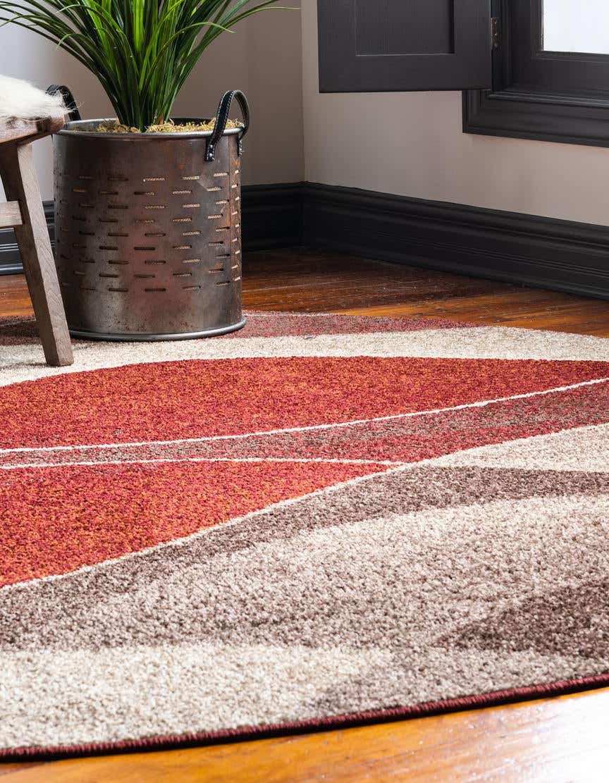 Rund Teppich Harvest in Mehrfarbig von Hadorn™ - Lifestyle Image