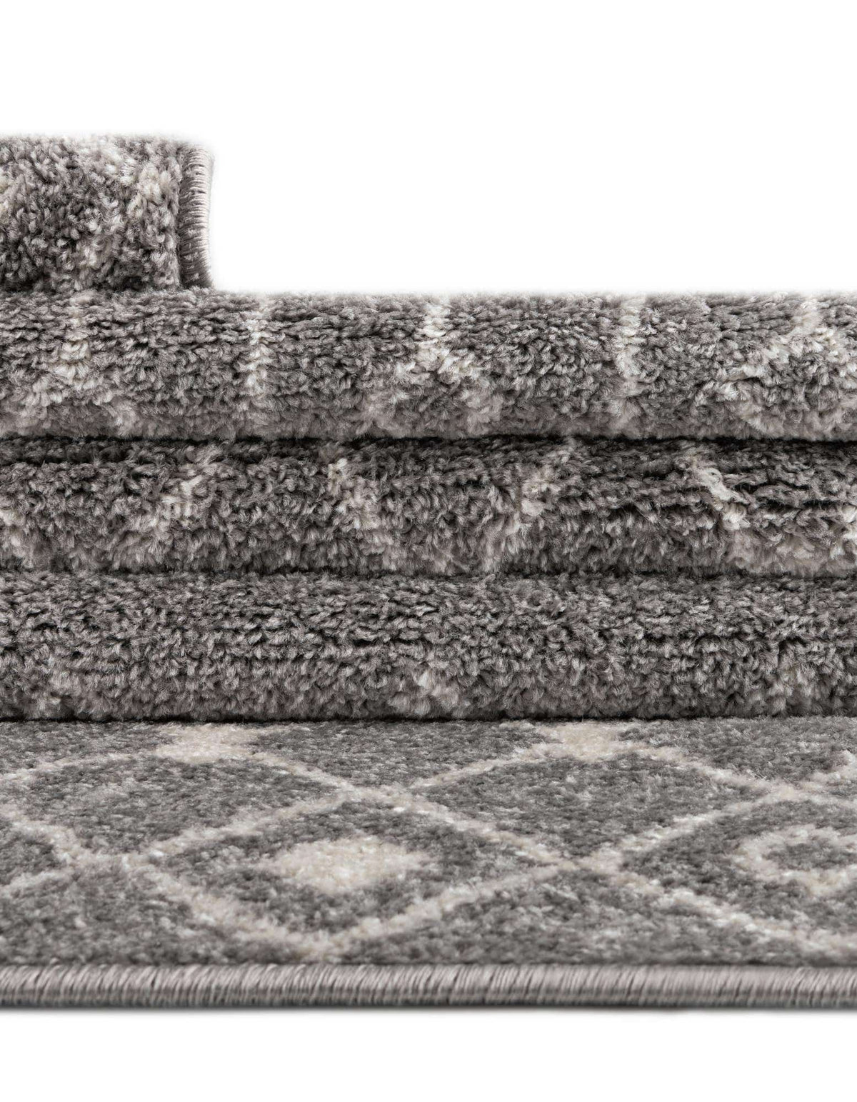 Läufer Teppich Moroccan Trellis in Grau von Hadorn™ - Lifestyle Image
