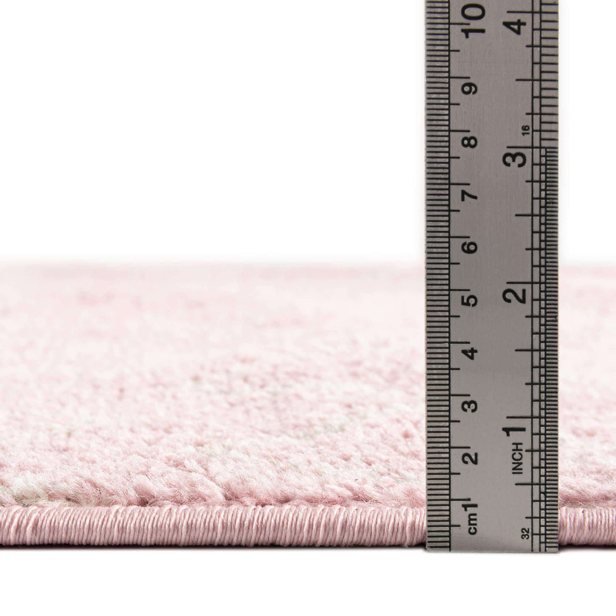 Rechteck Teppich Moroccan Trellis in Rosa von Hadorn™ - Lifestyle Image
