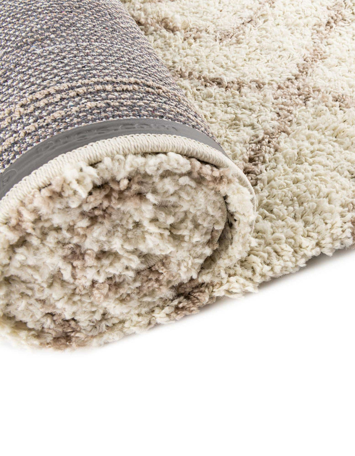 Rechteck Hochflorteppich Trellis Shag in Beige von Hadorn™ - Lifestyle Image