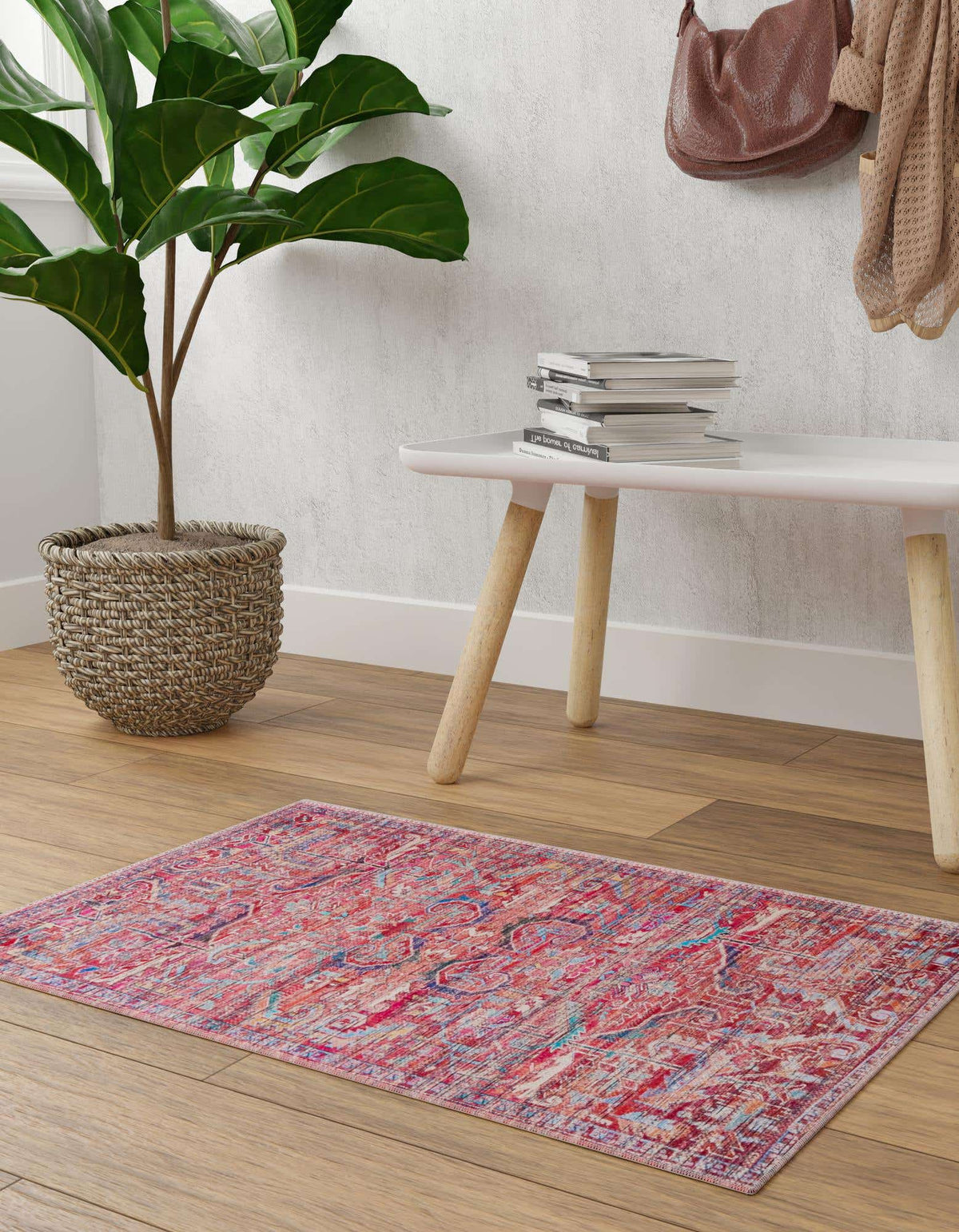 Rechteck Teppich Maahru in Rot von Hadorn™ - Lifestyle Image