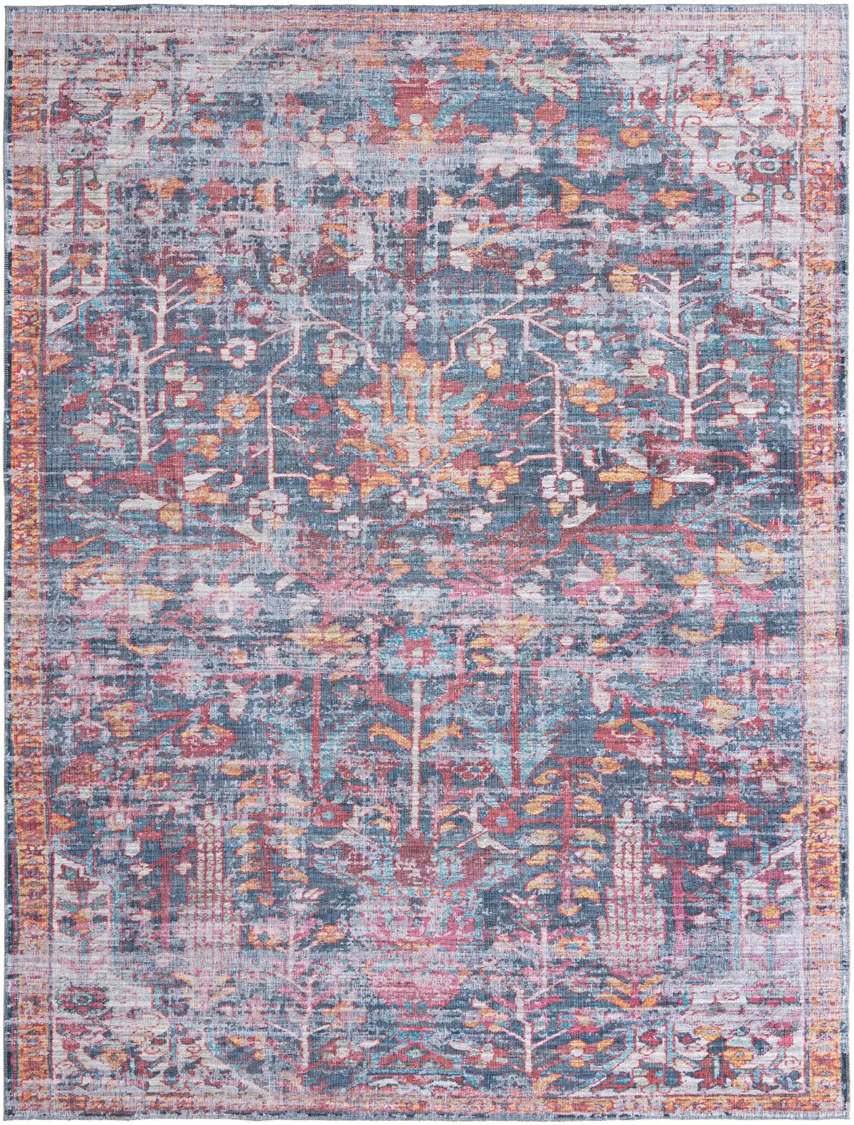 Rechteck Teppich Maahru in Blau von Hadorn™ - Lifestyle Image