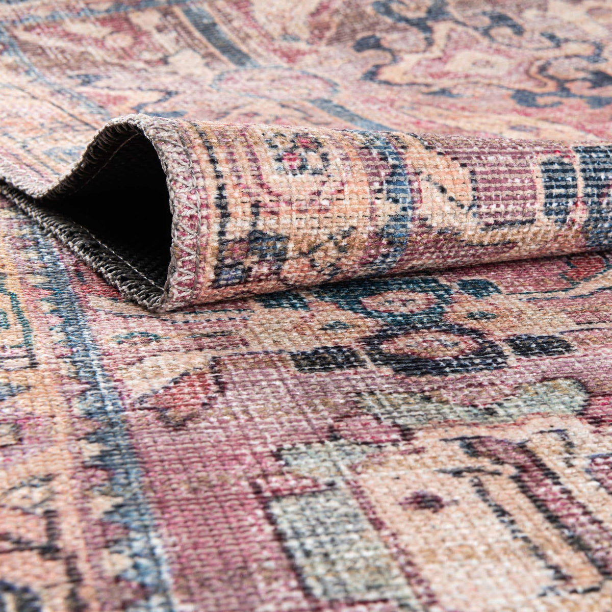 Rechteck Teppich Nostalgia in Rosa von Hadorn™ - Lifestyle Image