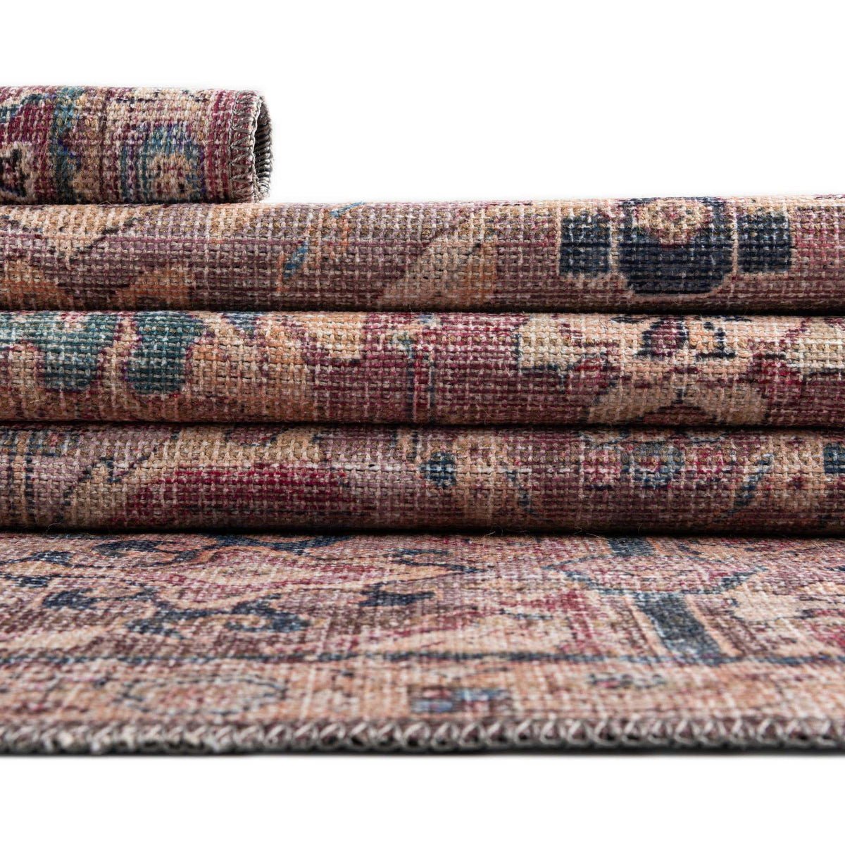 Rechteck Teppich Nostalgia in Rosa von Hadorn™ - Lifestyle Image