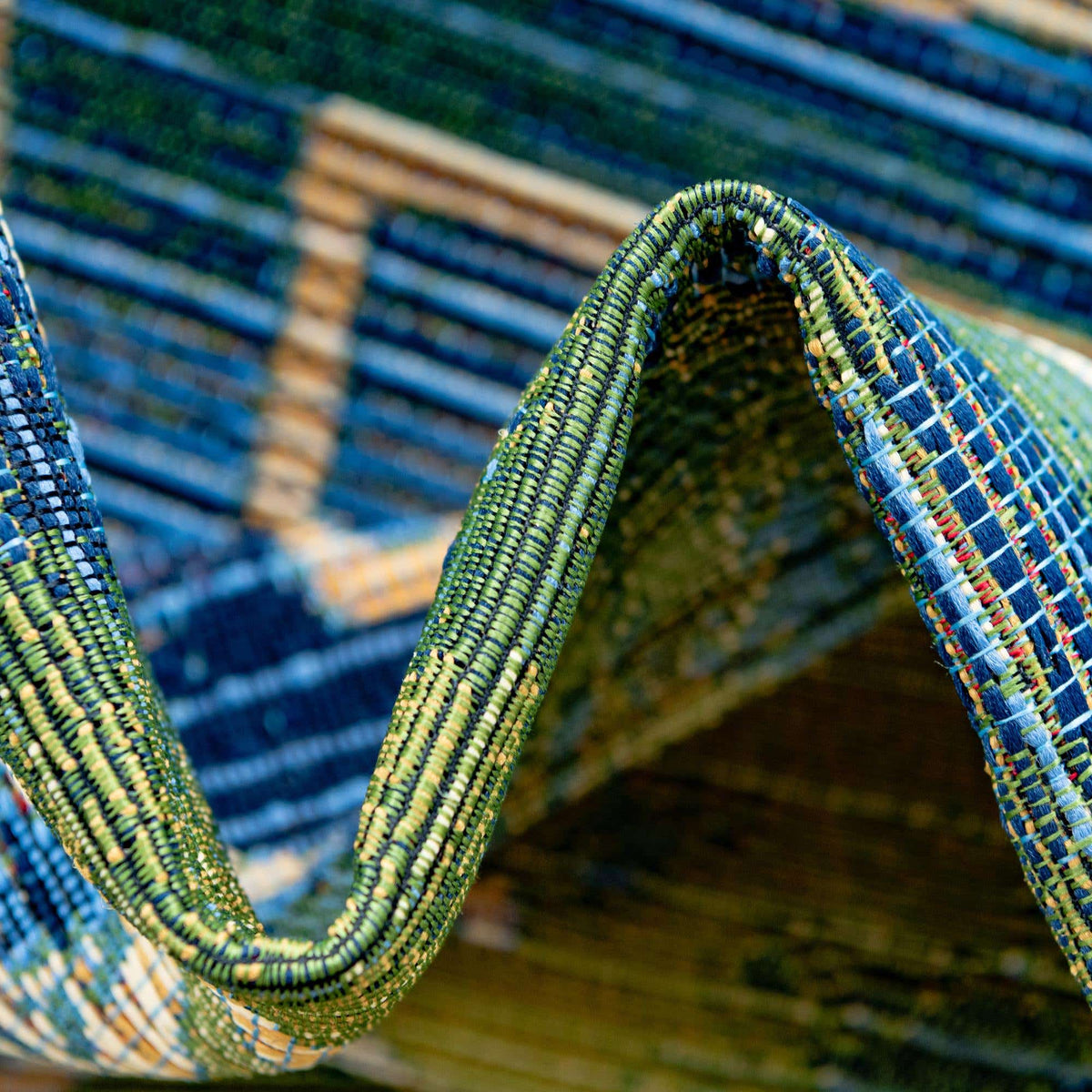 Läufer Outdoor Teppich Outdoor Modern in Blau von Hadorn™ - Lifestyle Image