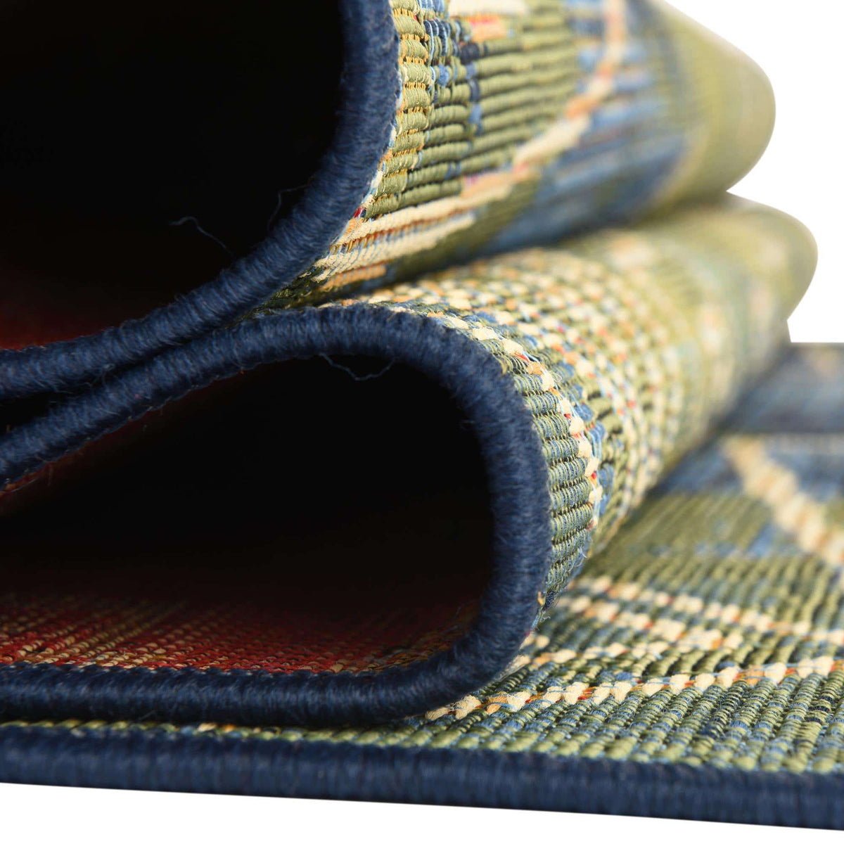 Läufer Outdoor Teppich Outdoor Modern in Blau von Hadorn™ - Lifestyle Image