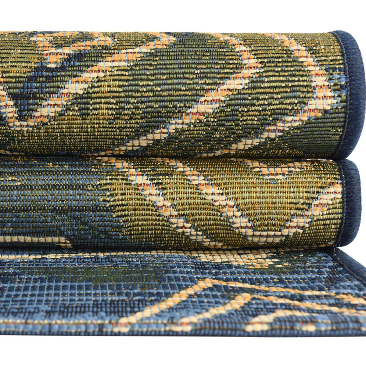 Läufer Outdoor Teppich Outdoor Modern in Blau von Hadorn™ - Lifestyle Image