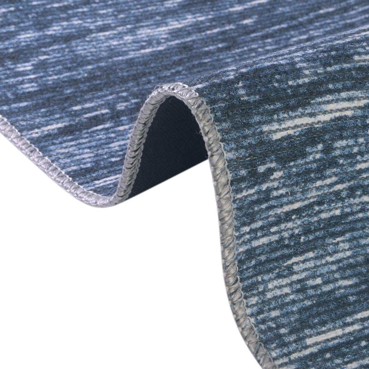 Rund Teppich Asha in Blau von Hadorn™ - Lifestyle Image