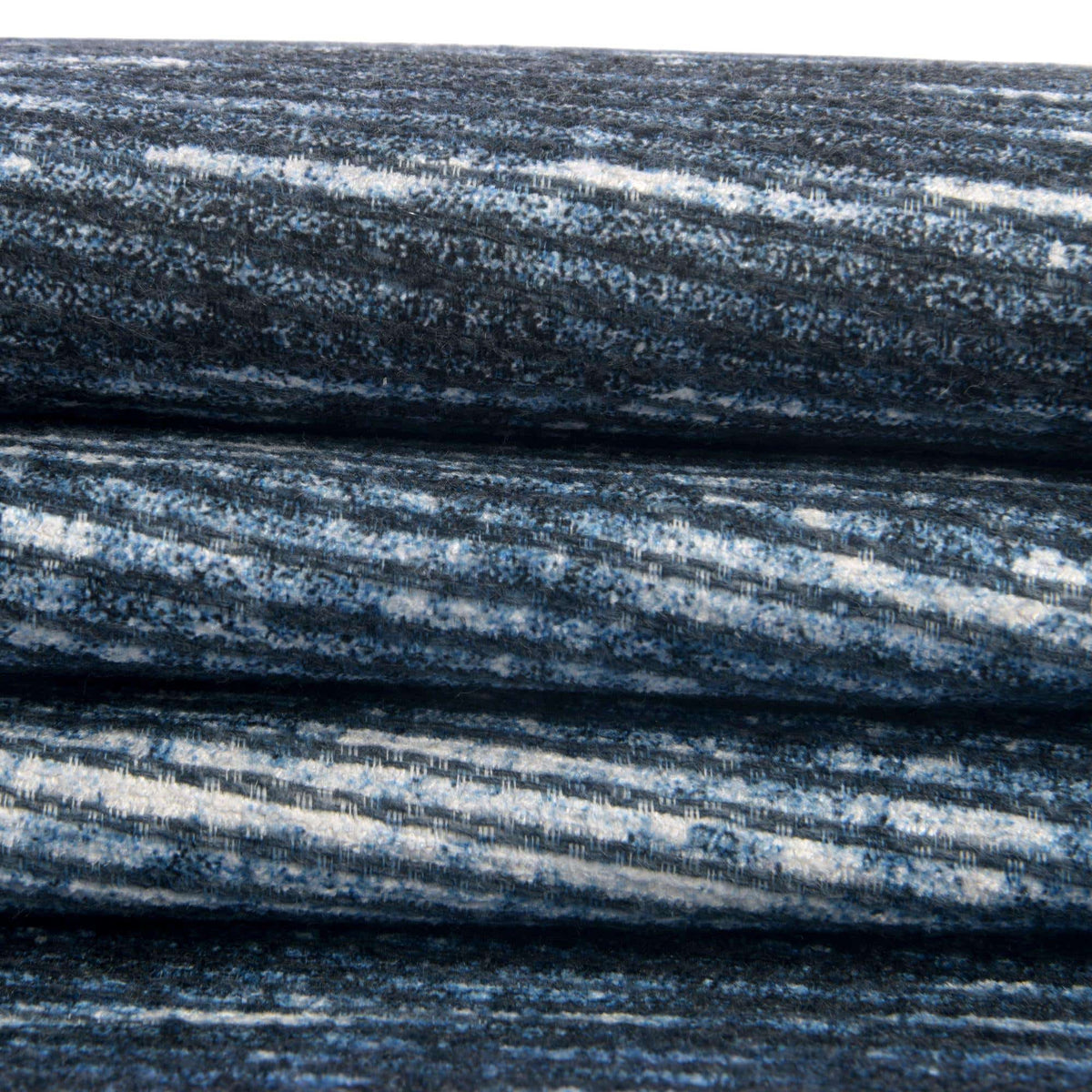 Rund Teppich Asha in Blau von Hadorn™ - Lifestyle Image