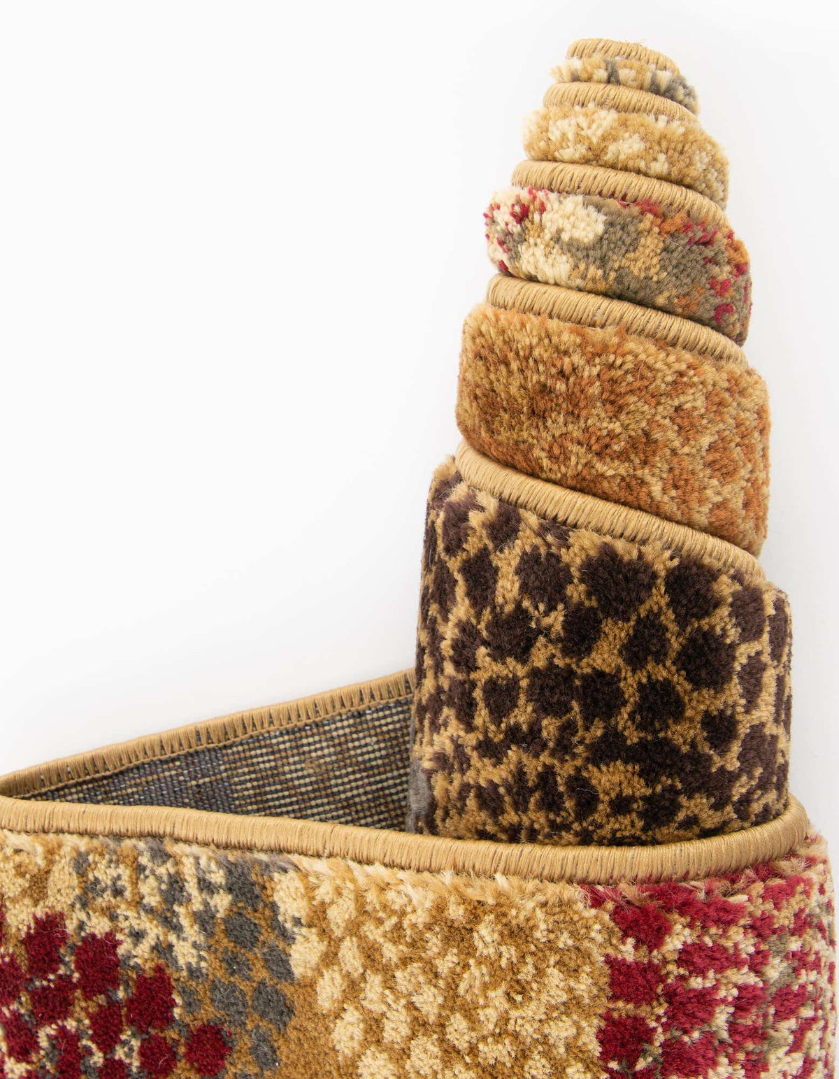 Rechteck Teppich Coffee Shop in Beige von Hadorn™ - Lifestyle Image