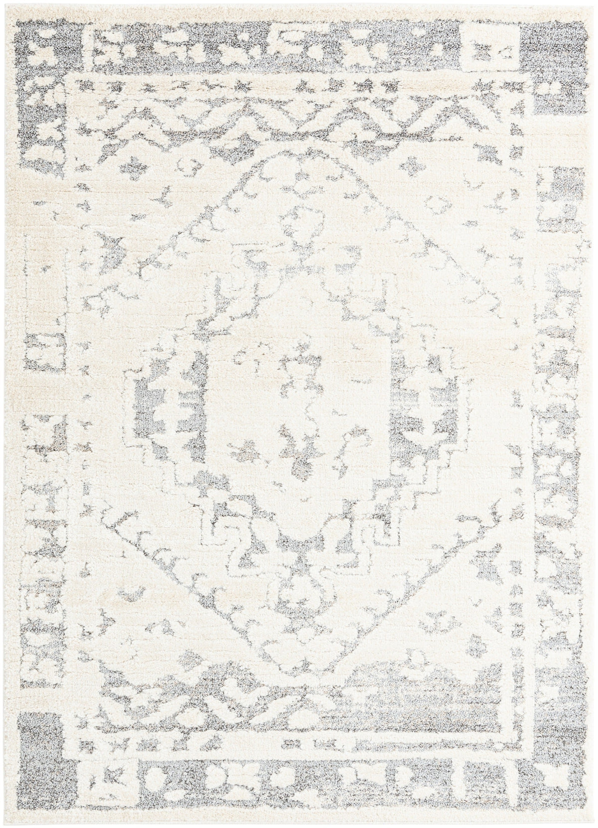 Rechteck Teppich Vevey in Weiss von Hadorn™ - Lifestyle Image