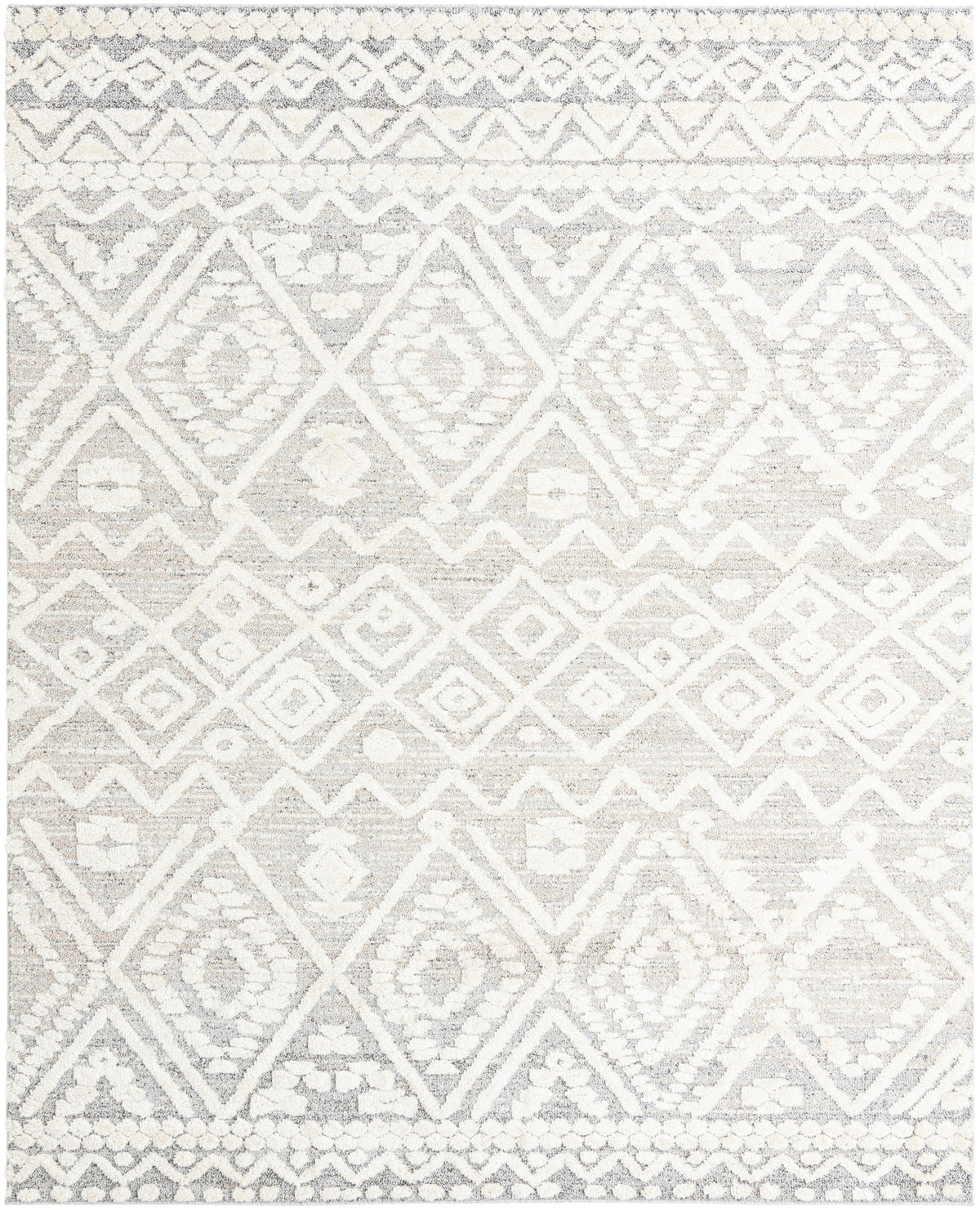 Rechteck Teppich Vevey in Weiss von Hadorn™ - Lifestyle Image