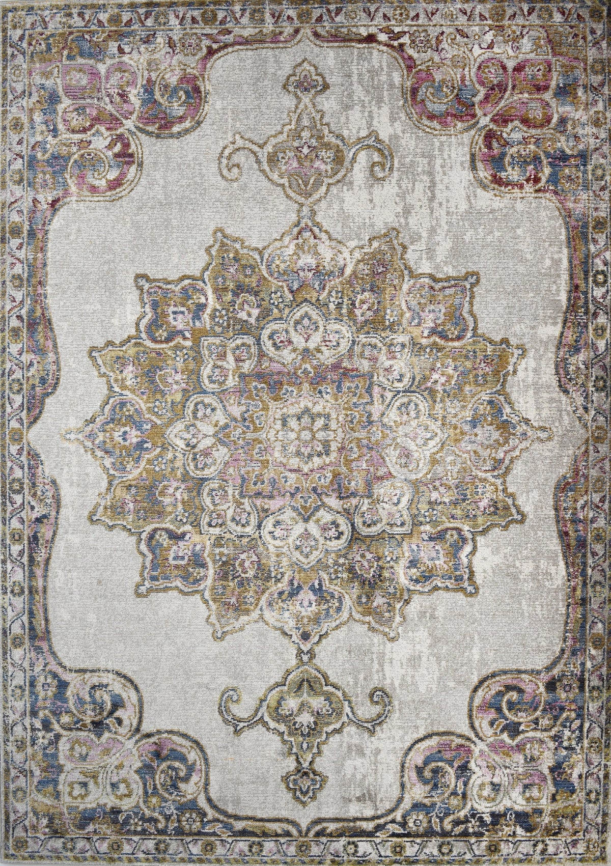Rechteck Teppich Hadorn Limited Edition in Beige von Hadorn™ - Lifestyle Image