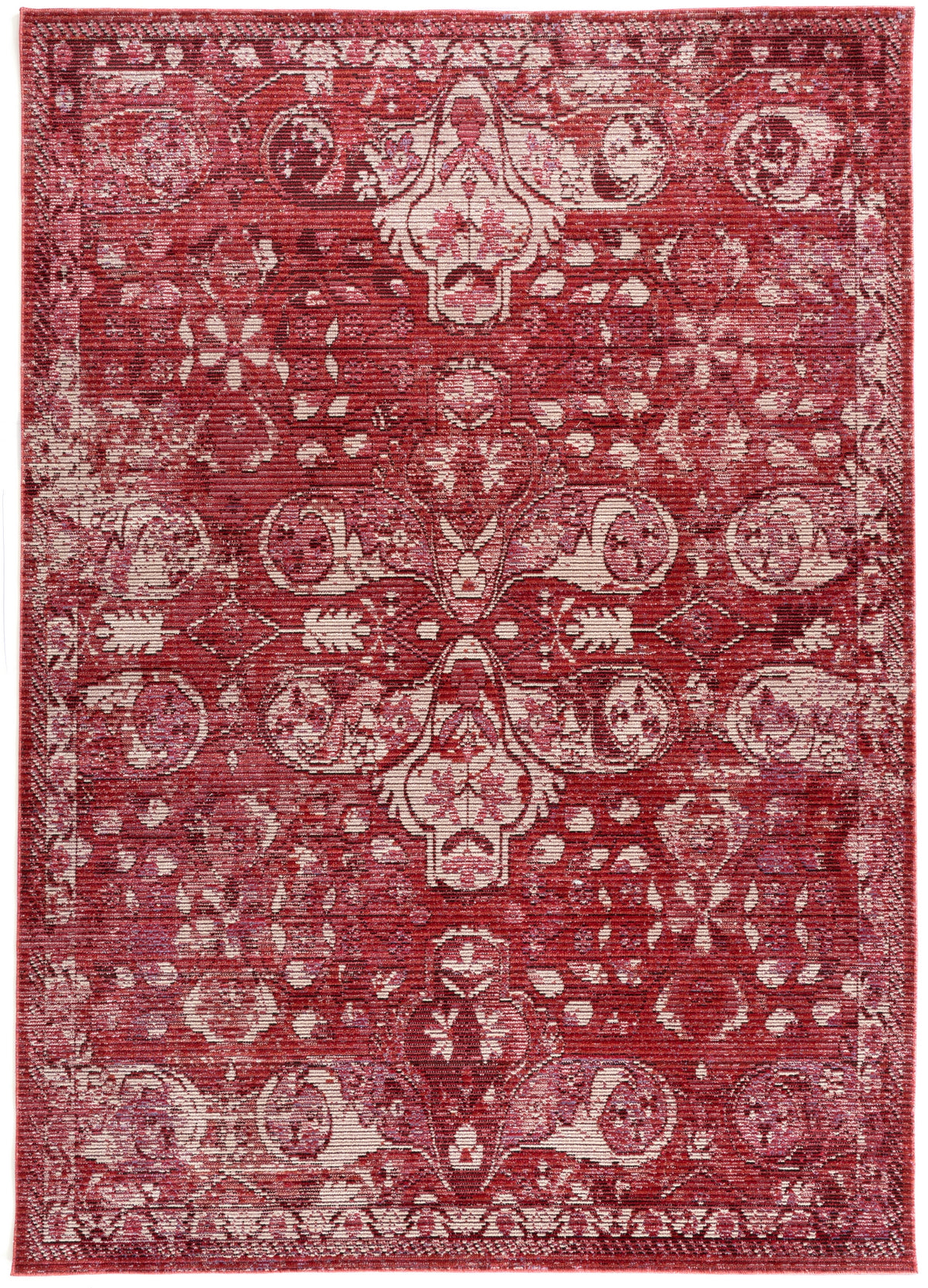 Rechteck Teppich Hadorn Limited Edition in Rot von Hadorn™ - Lifestyle Image