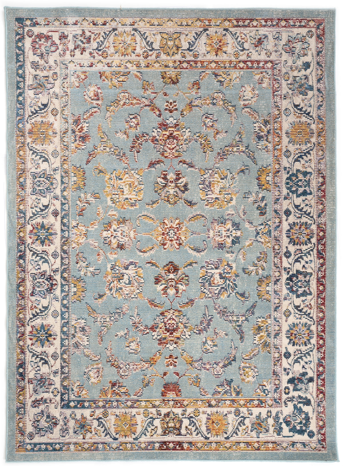 Rechteck Teppich Hadorn Limited Edition in Blau von Hadorn™ - Lifestyle Image