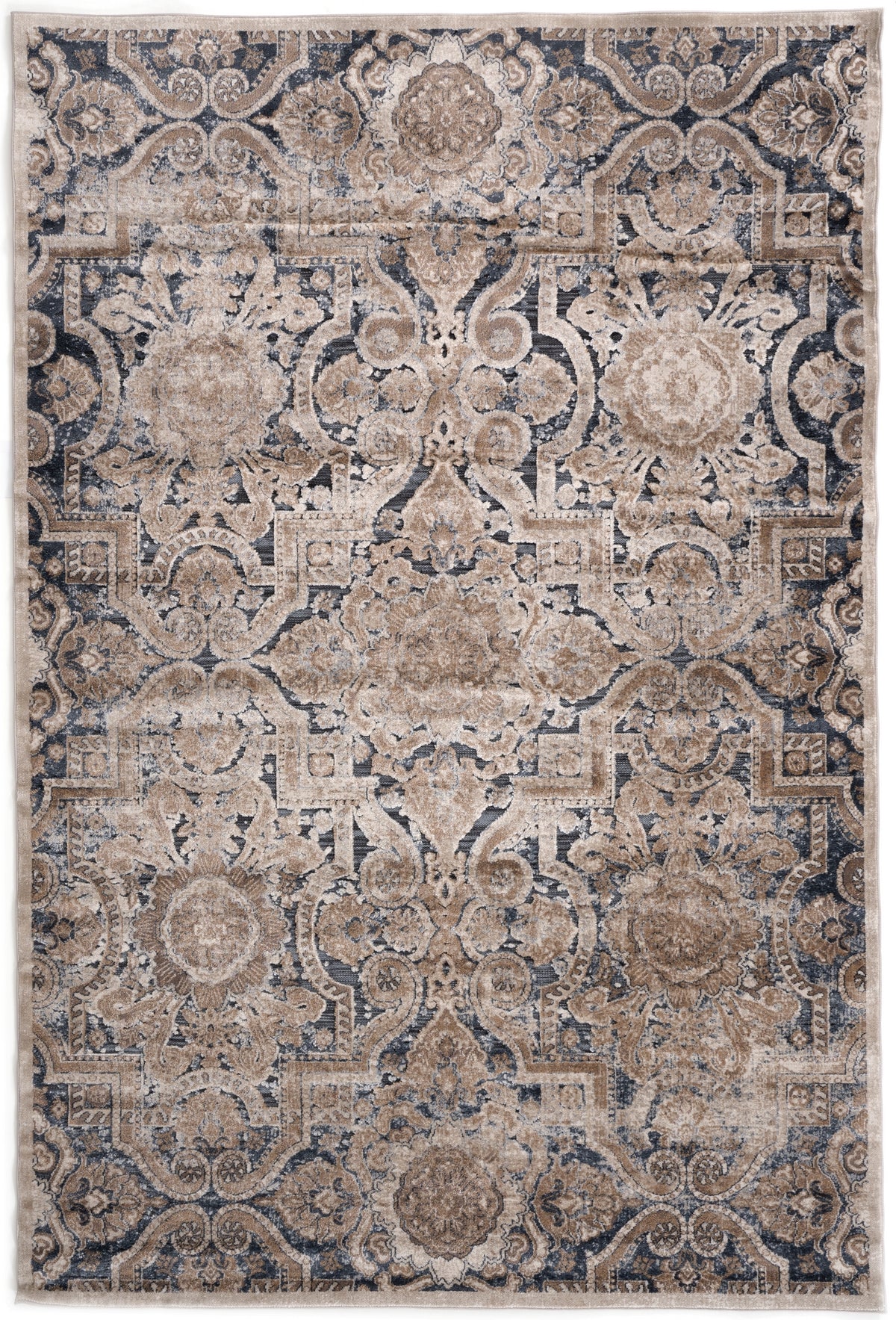 Rechteck Teppich Hadorn Limited Edition in Blau von Hadorn™ - Lifestyle Image