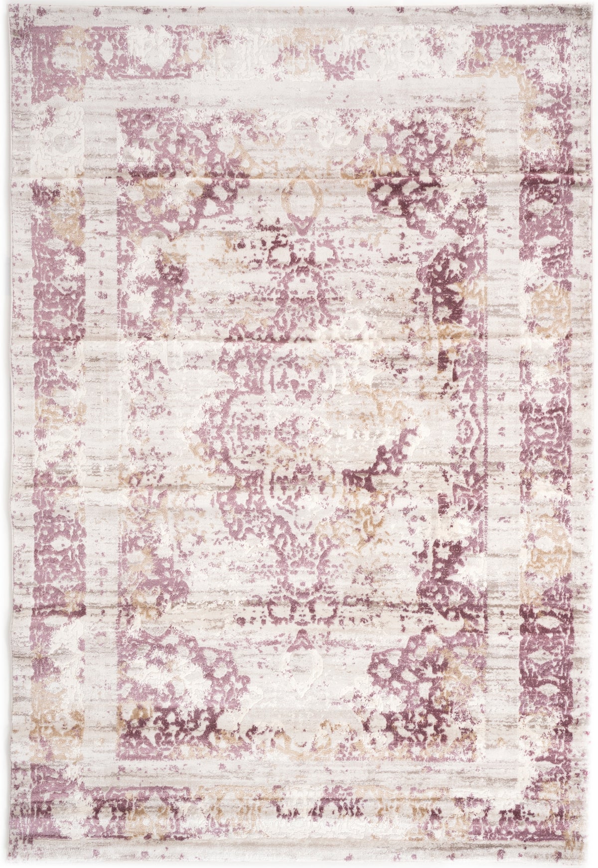 Rechteck Teppich Hadorn Limited Edition in Weiss von Hadorn™ - Lifestyle Image