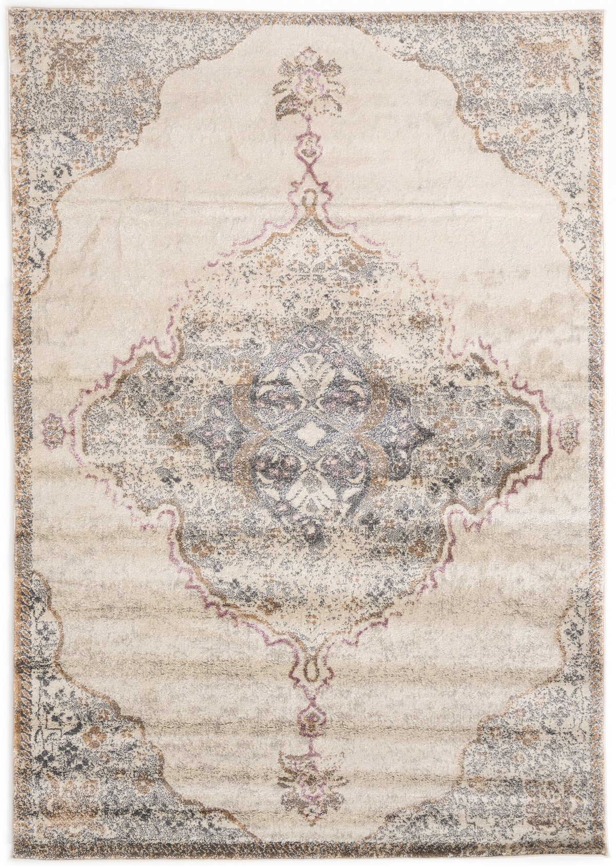 Rechteck Teppich Hadorn Limited Edition in Creme von Hadorn™ - Lifestyle Image