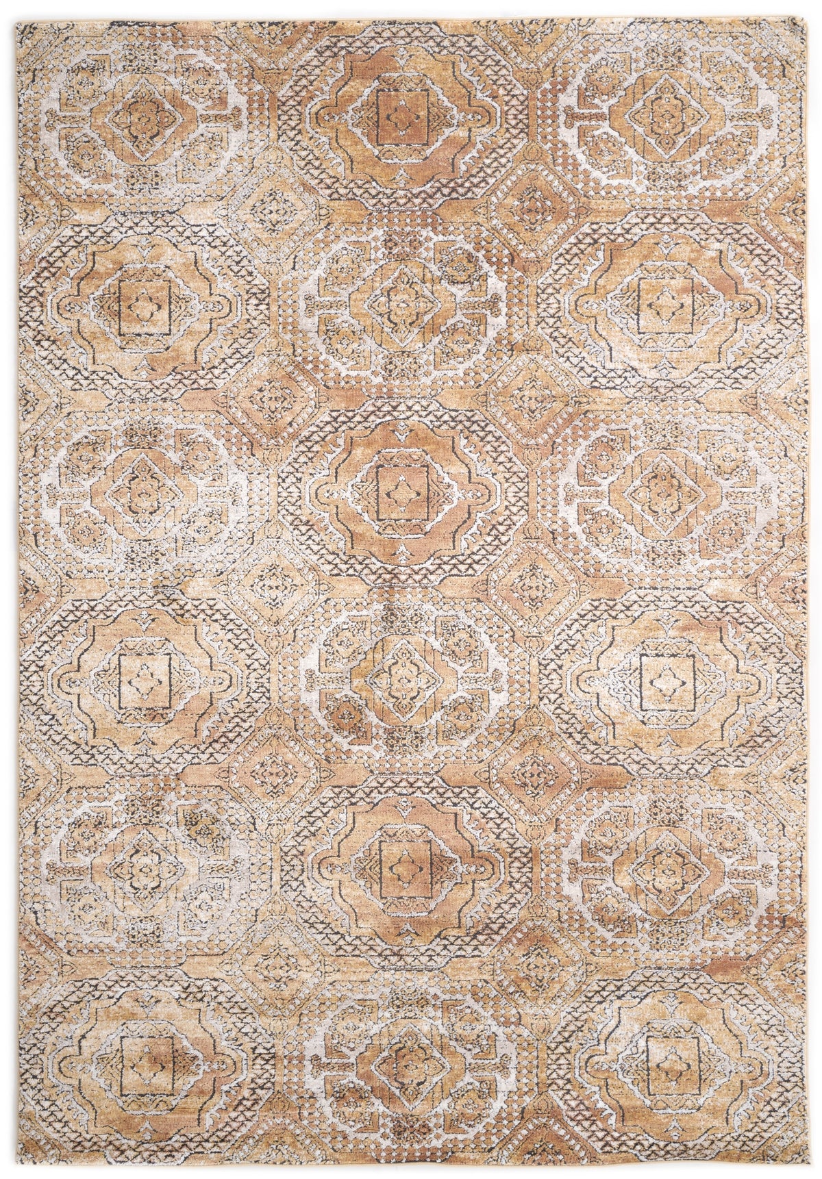 Rechteck Teppich Hadorn Limited Edition in Gelb von Hadorn™ - Lifestyle Image