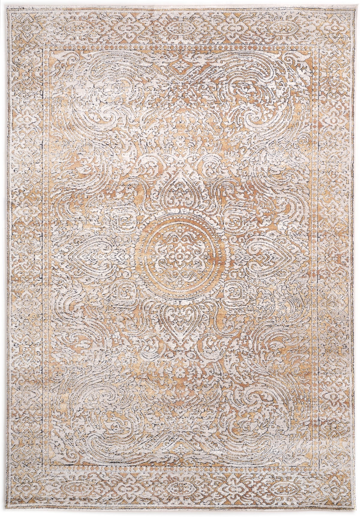 Rechteck Teppich Hadorn Limited Edition in Gelb von Hadorn™ - Lifestyle Image