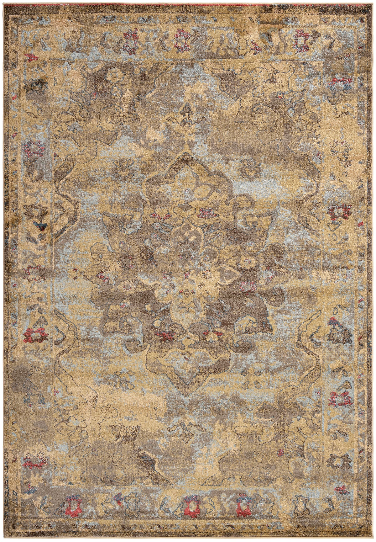 Rechteck Teppich Hadorn Limited Edition in Braun von Hadorn™ - Lifestyle Image