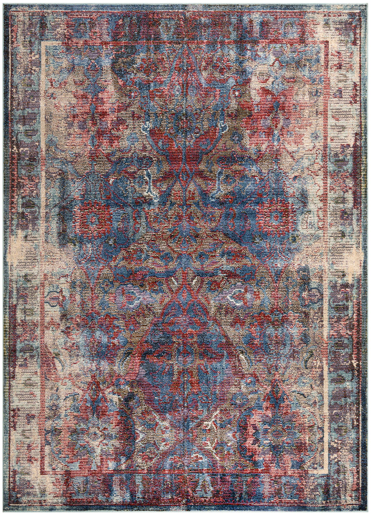 Rechteck Teppich Hadorn Limited Edition in Blau von Hadorn™ - Lifestyle Image