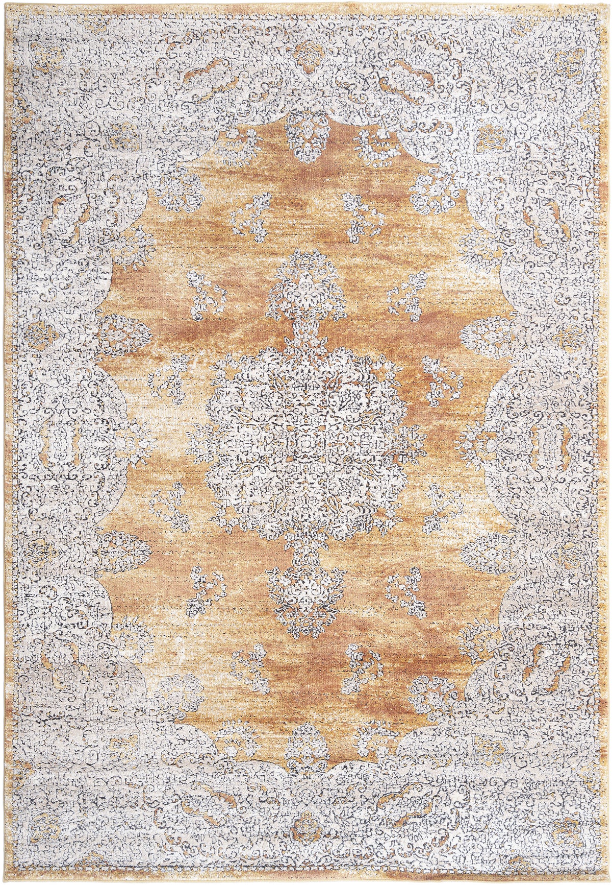 Rechteck Teppich Hadorn Limited Edition in Gelb von Hadorn™ - Lifestyle Image