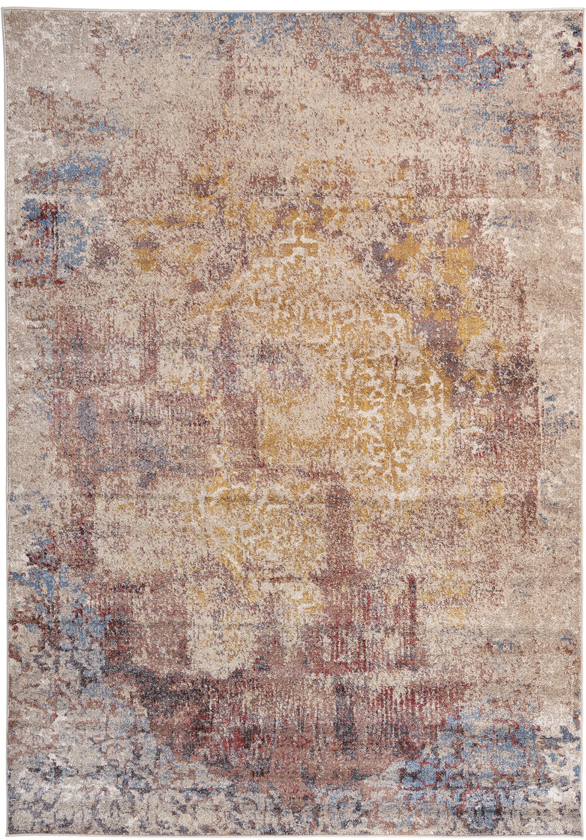 Rechteck Teppich Hadorn Limited Edition in Beige von Hadorn™ - Lifestyle Image