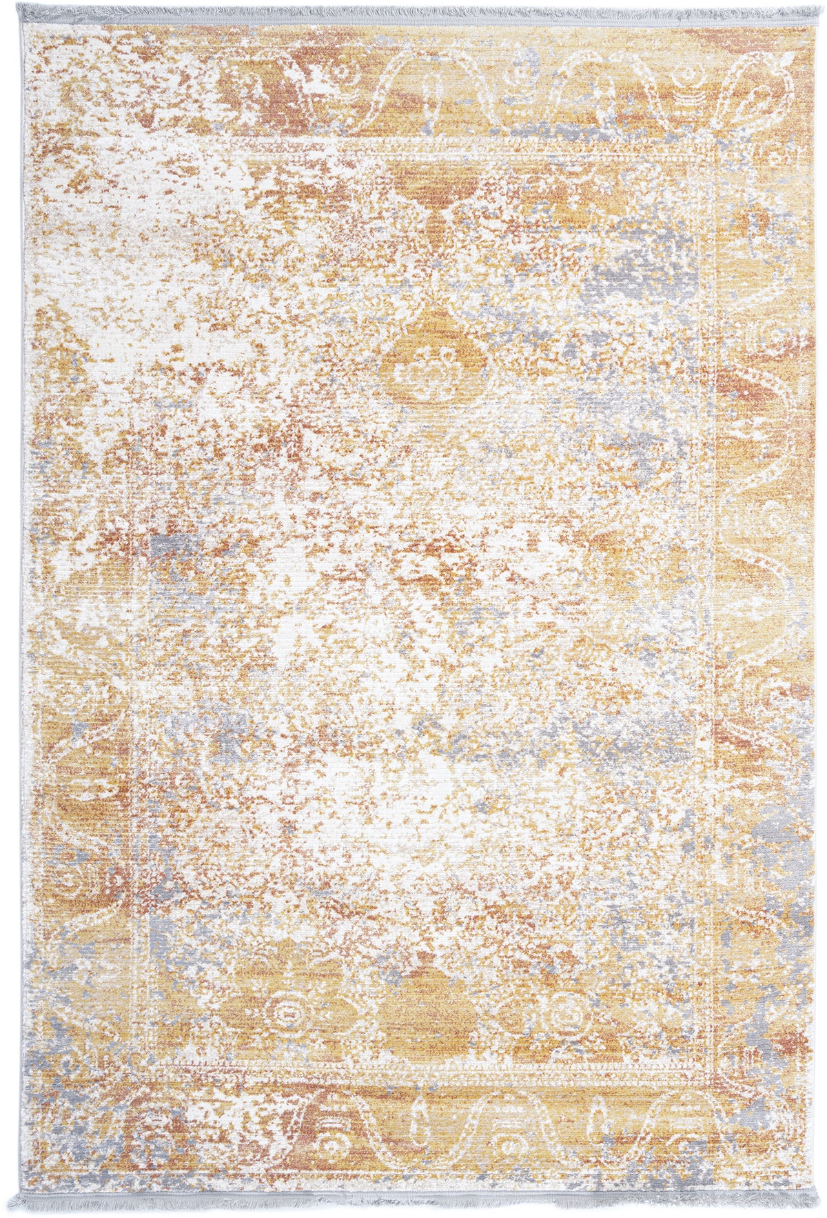 Rechteck Teppich Hadorn Limited Edition in Gelb von Hadorn™ - Lifestyle Image